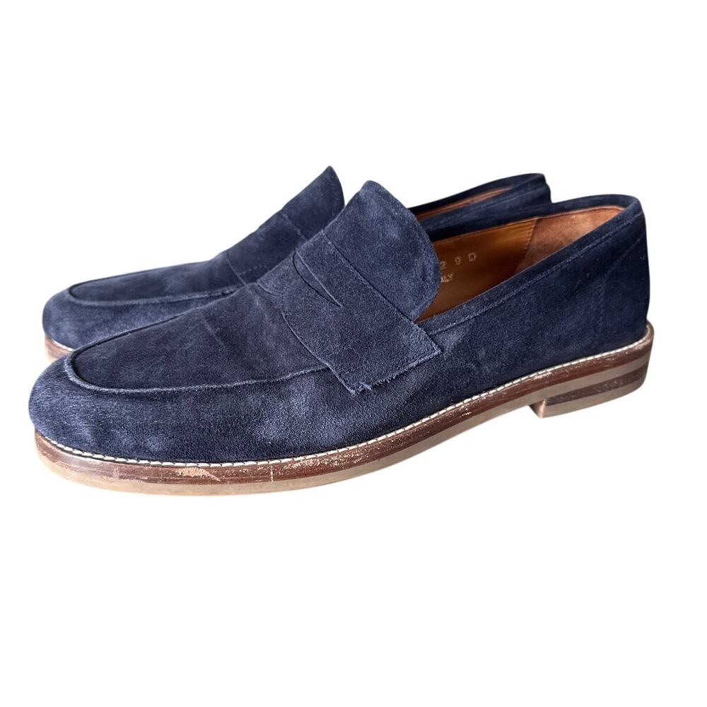 Allen Edmonds Loafers in Blue Suede Size 9